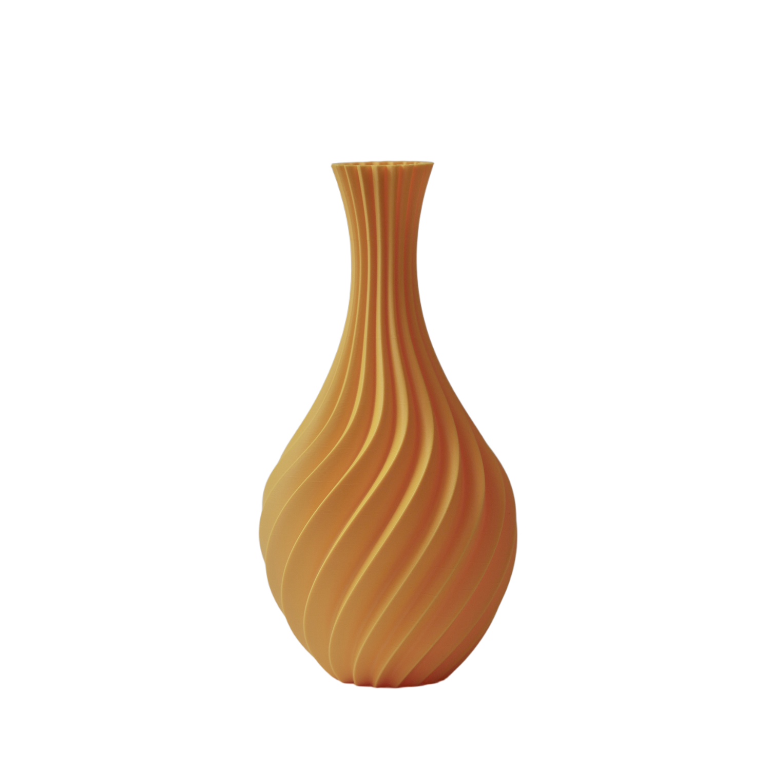 Vase: "Bris" in Sonnengelb