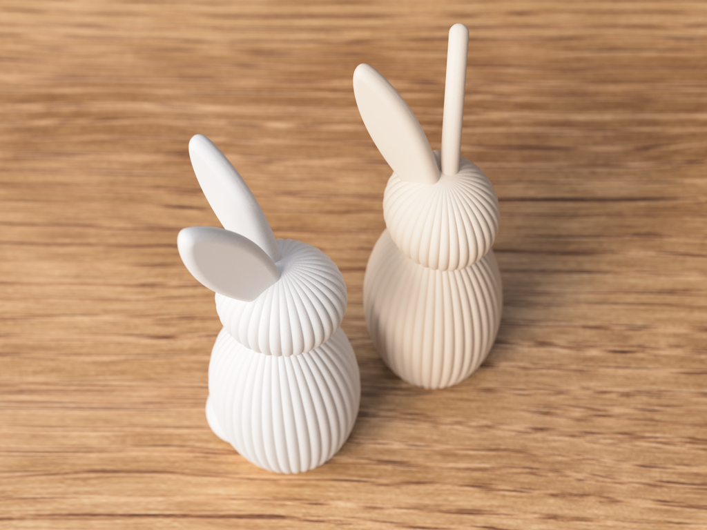 Minimalistischer Hase