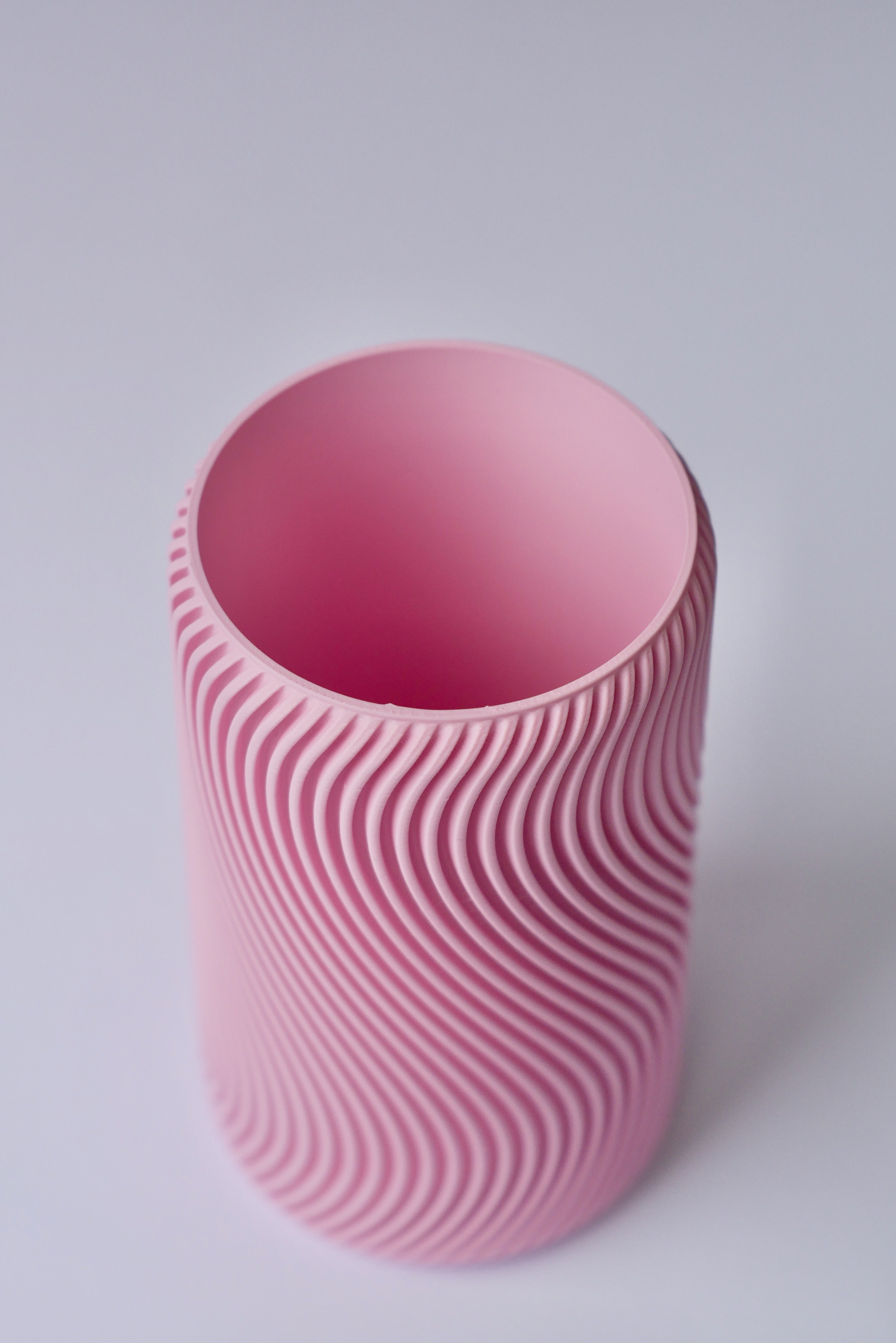 Vase: "Våg" in Blütenrosa