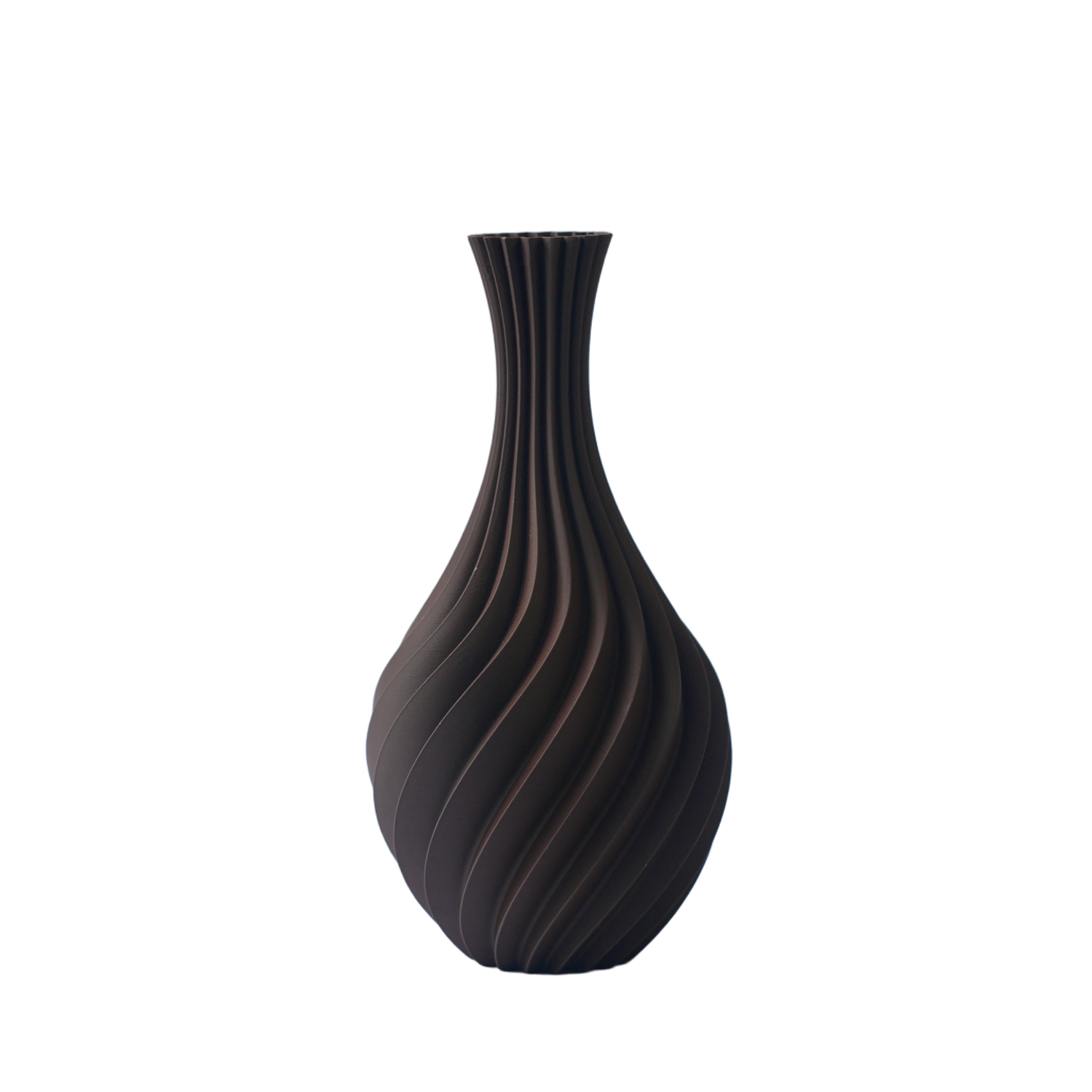 Vase: "Bris" in Kastanie