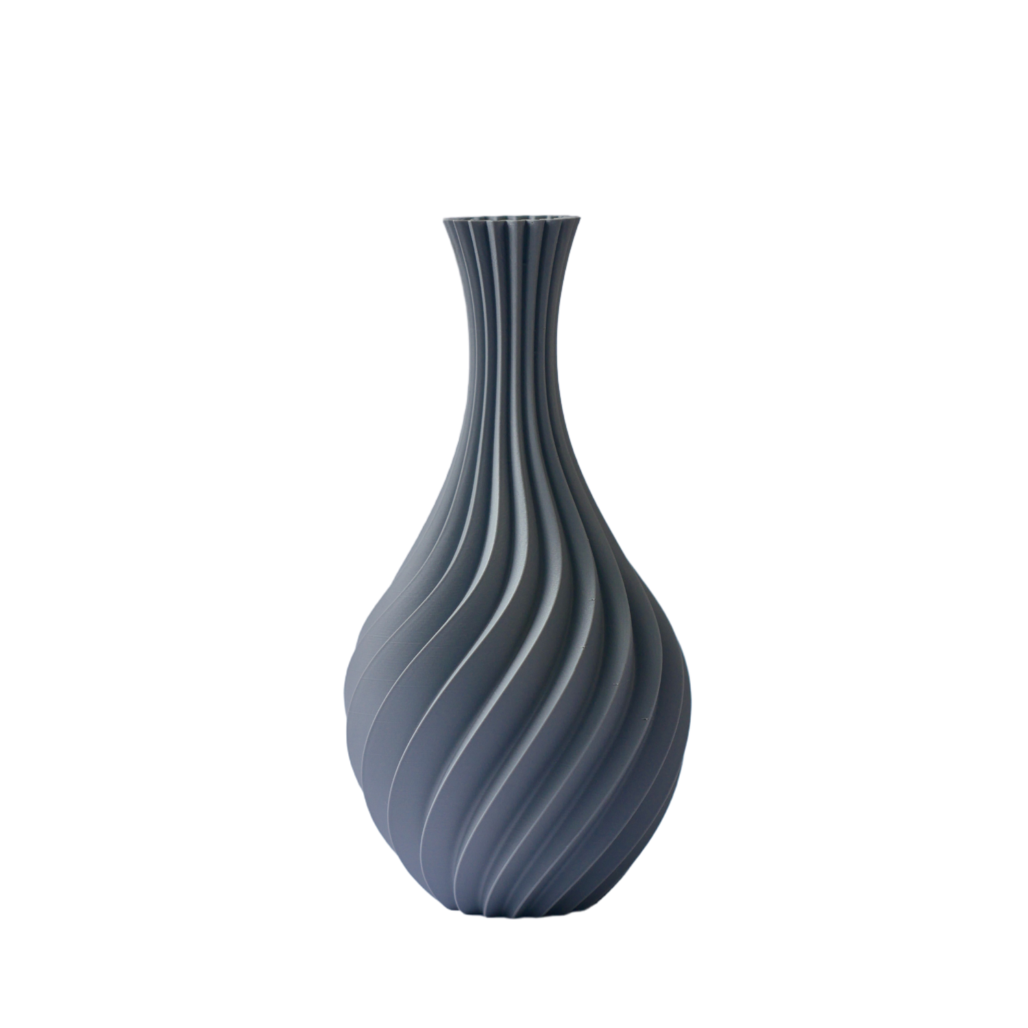 Vase: "Bris" in Steingrau